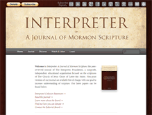 Tablet Screenshot of mormoninterpreter.com